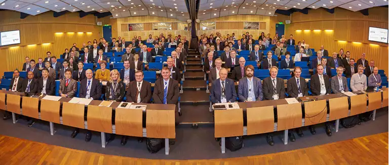 Gruppefoto fra konference i 2017