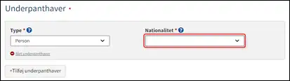 Underpanthavers nationalitet